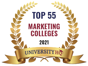 Top 55 Marketing Colleges seal