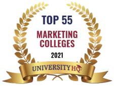 Top 55 Marketing Colleges seal
